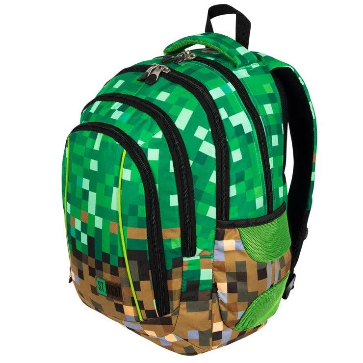 ■ St.Right - Pixels - 4 Compartment Backpack