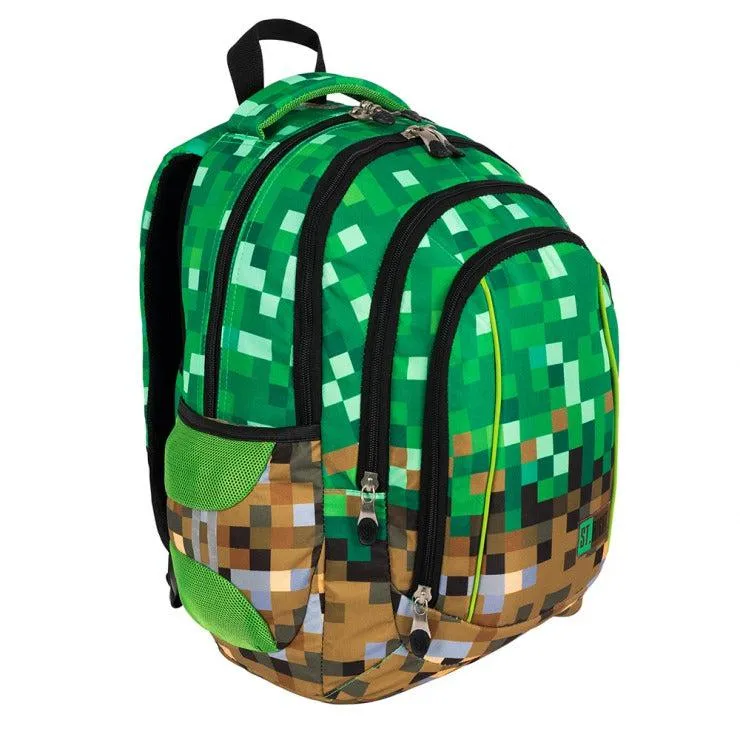 ■ St.Right - Pixels - 4 Compartment Backpack