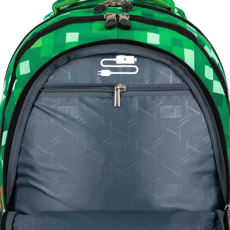 ■ St.Right - Pixels - 4 Compartment Backpack