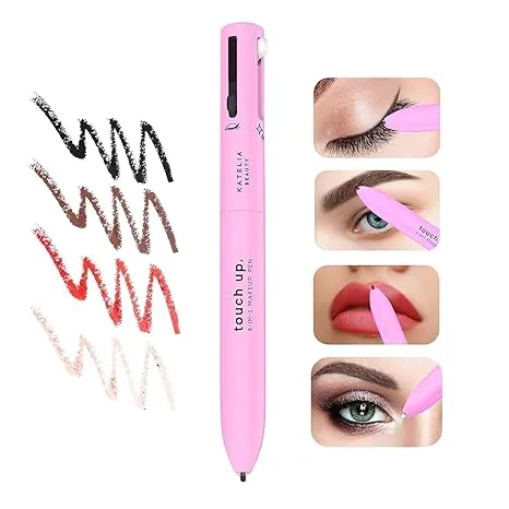 4 in 1 Touchup Makeup Pen Lipstick Blush Highlighter Concealer Liner in 1 Pen