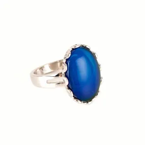 Adjustable Pure Crown Mood Ring