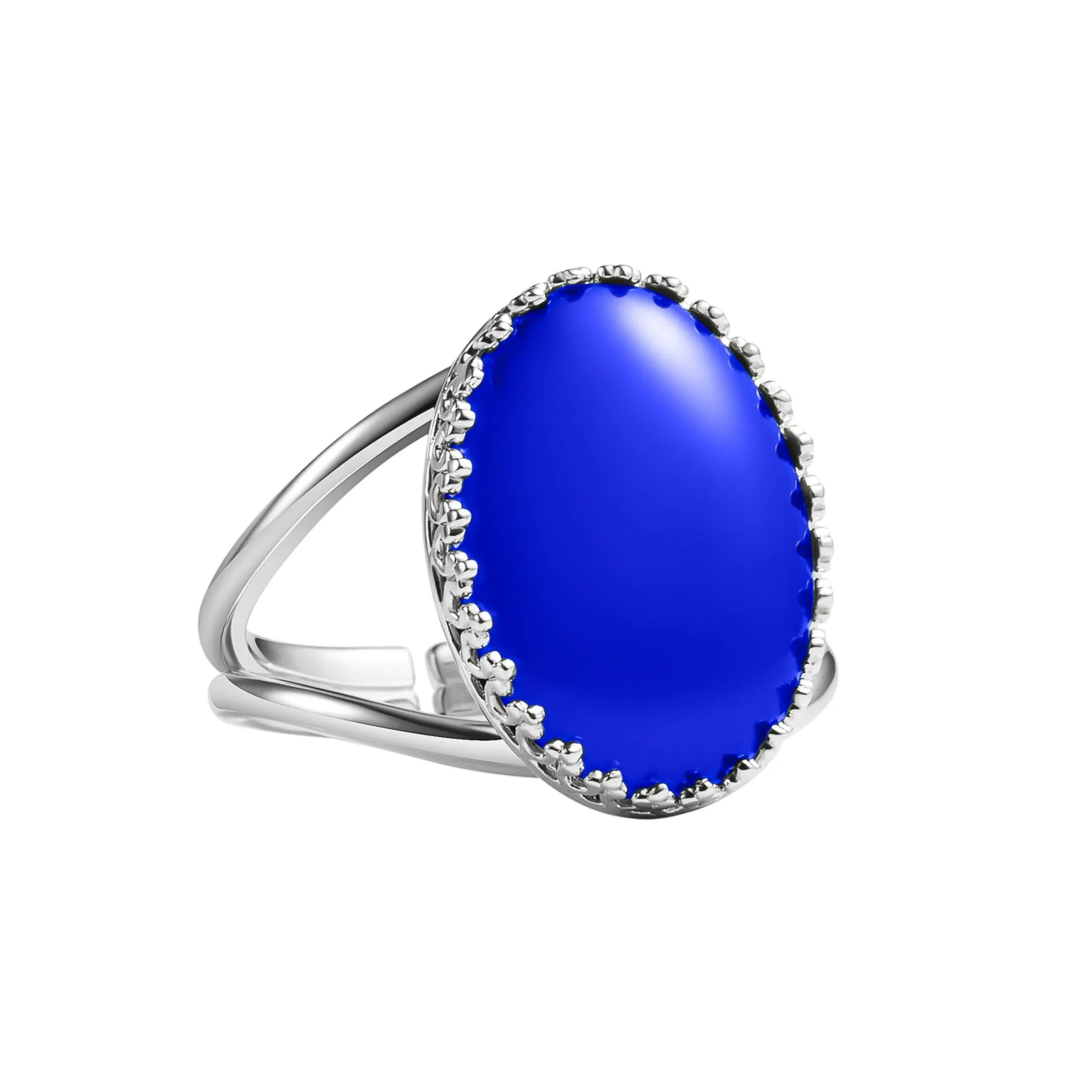 Adjustable Simple Crown Mood Ring