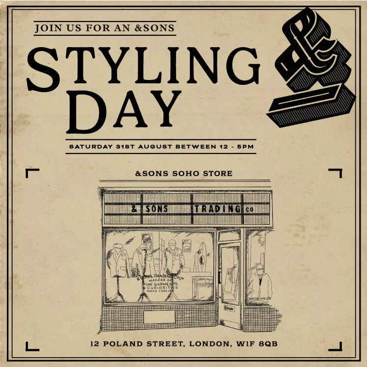 &SONS Styling Day