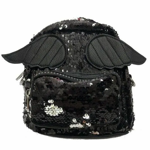 Angel Wing Sequin Mini Backpack