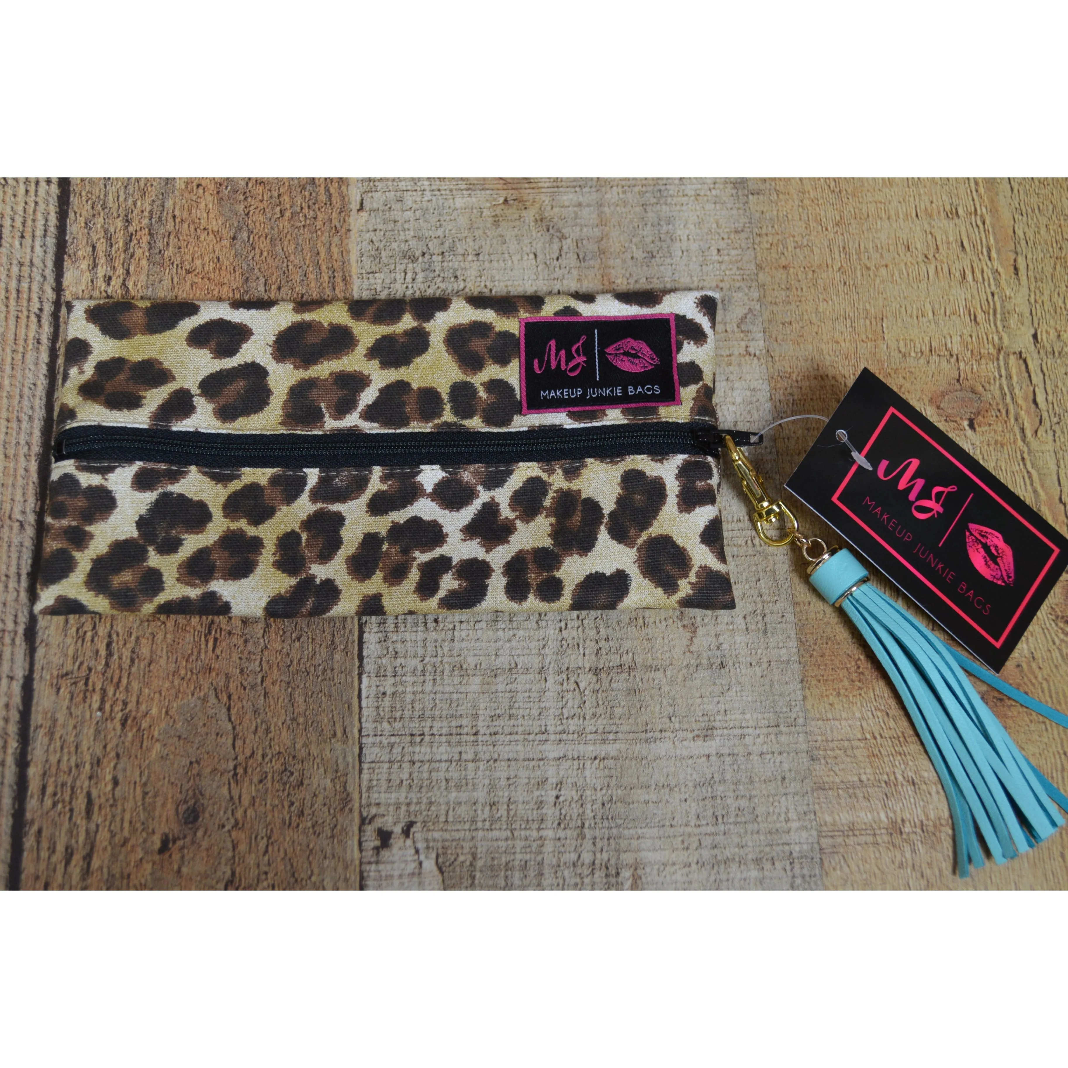 Animal Print Savannah Makeup Junkie Bags