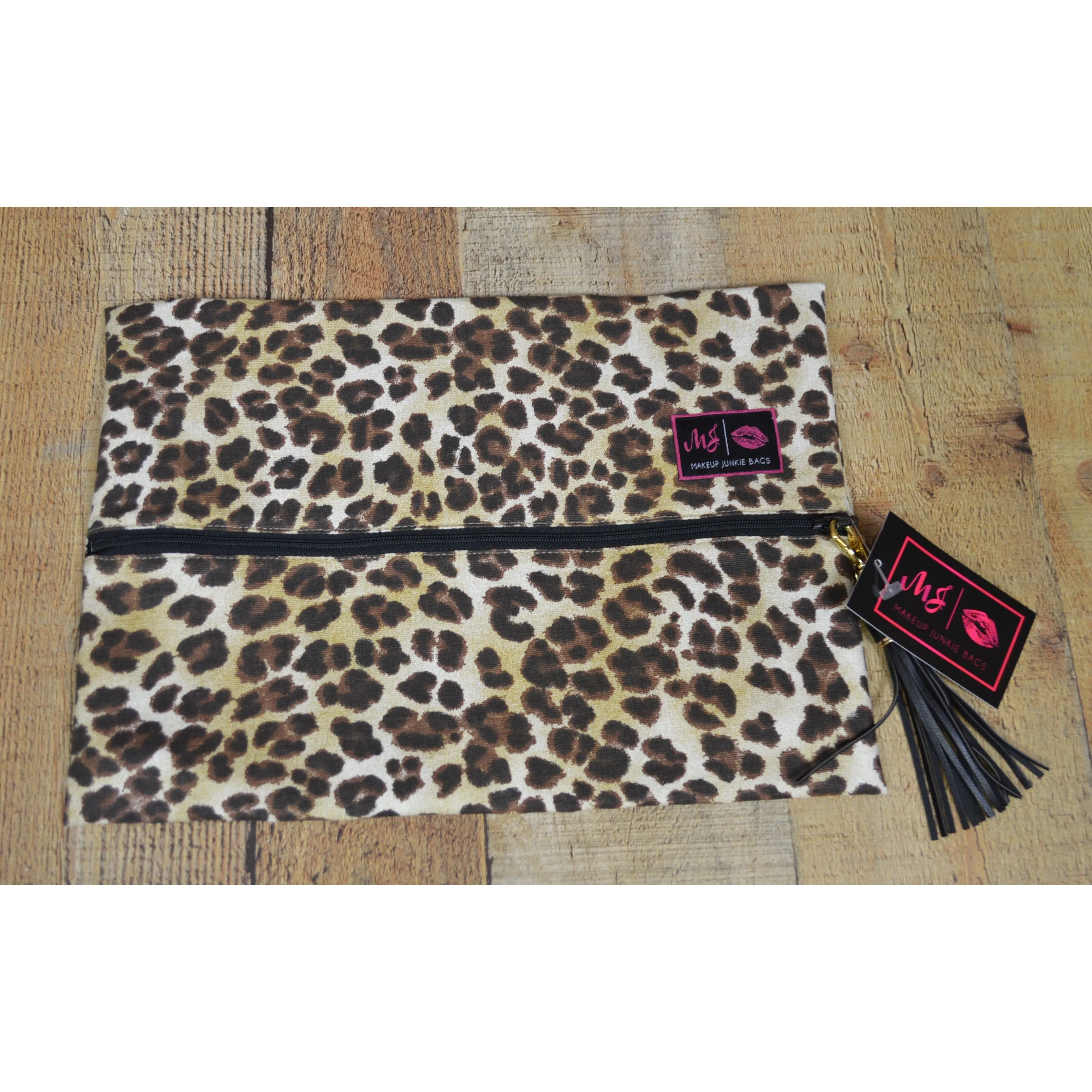 Animal Print Savannah Makeup Junkie Bags