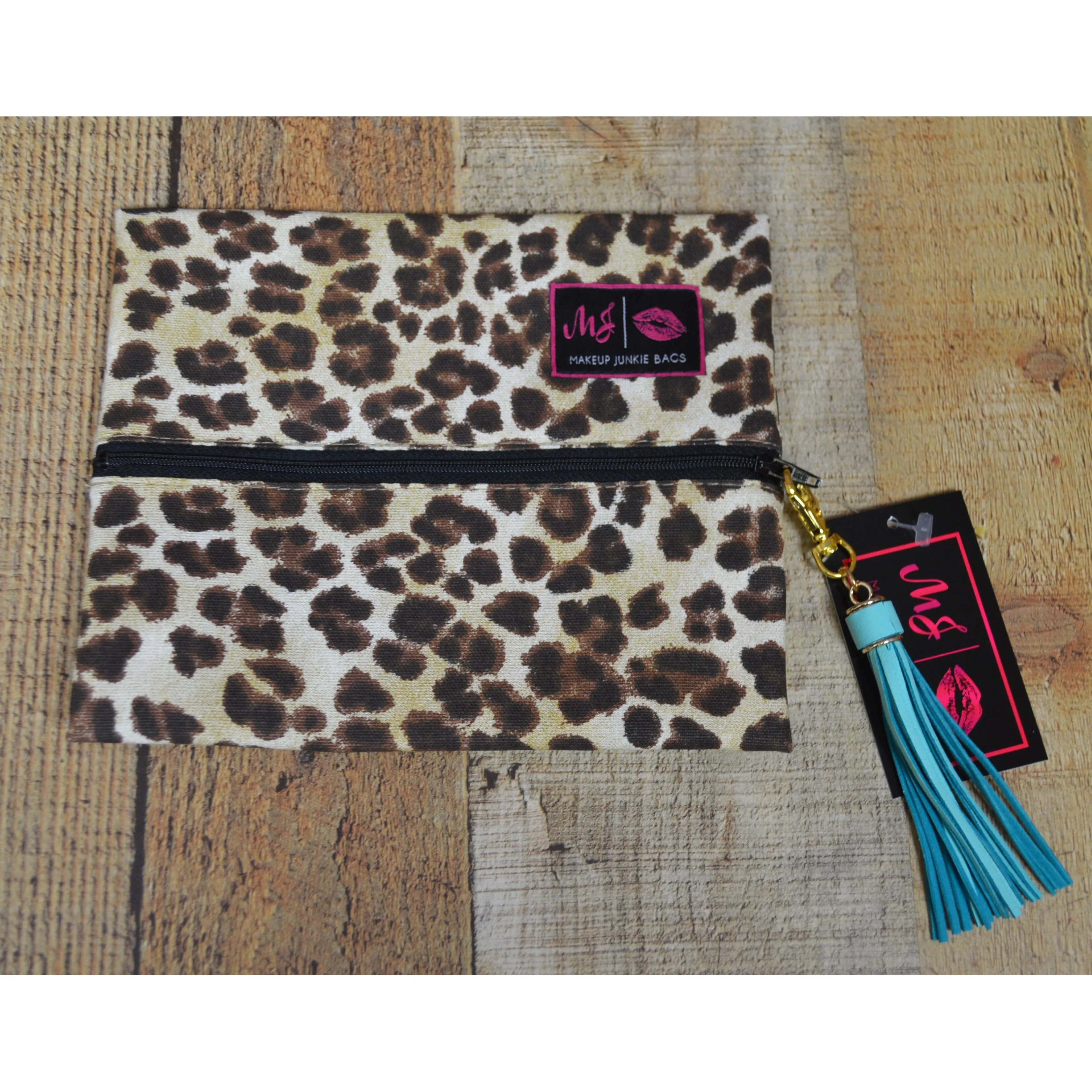 Animal Print Savannah Makeup Junkie Bags