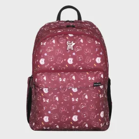 Arctic Fox School Backpack for Girls Kitty Tawny Port