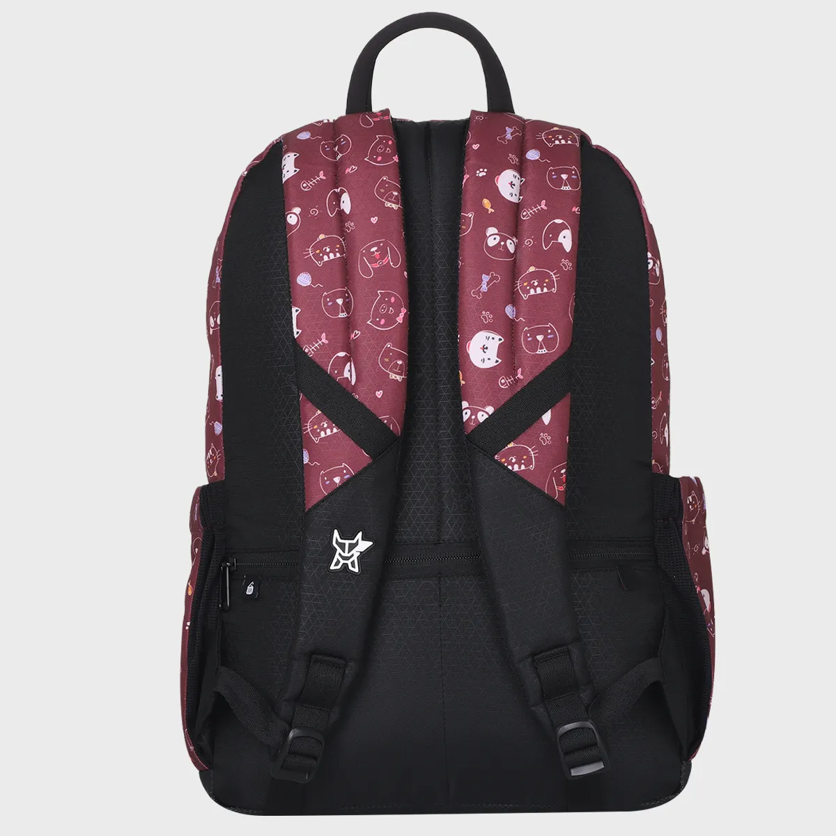 Arctic Fox School Backpack for Girls Kitty Tawny Port