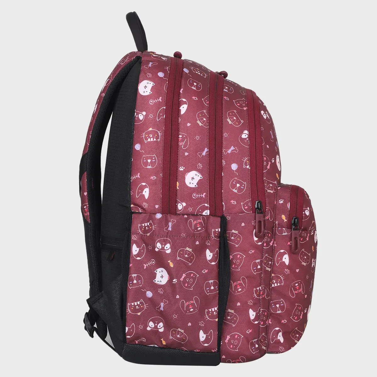 Arctic Fox School Backpack for Girls Kitty Tawny Port