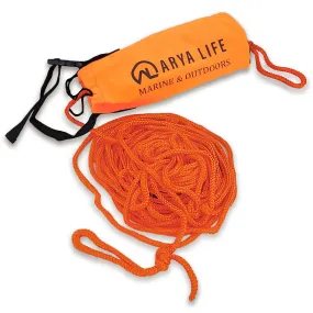 Arya Life Throw Rope Rescue Bag with 70ft of Marine Rope