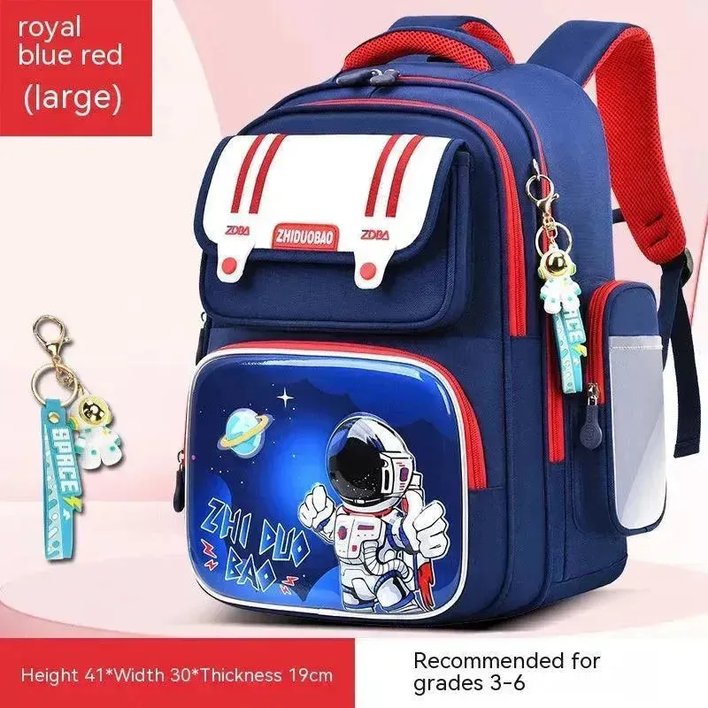 Astronaut Backpack For Elementary School Students, Super Light Weight Reduction And Spine Protection