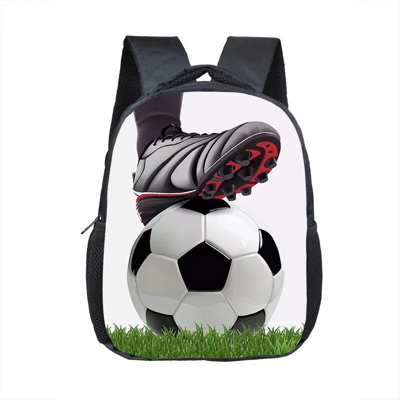 Athletic Print Backpack 12 Inch Kindergarten