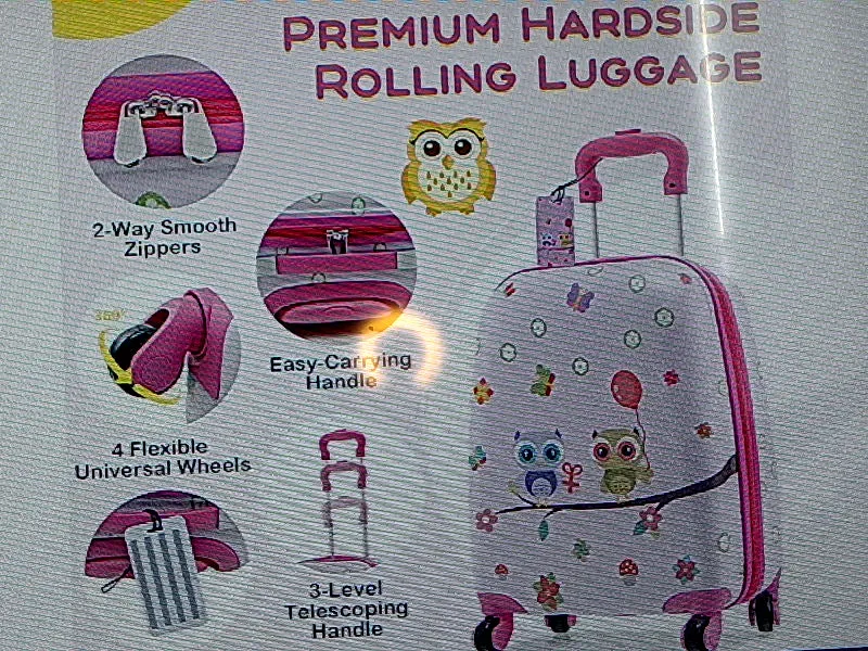 Baby Joy 5-Piece Luggage Set - Pink, 16''/13''