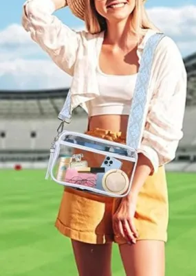 BACK IN STOCK! Game Day Clear Crossbody Bag