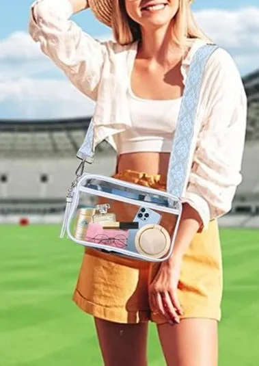 BACK IN STOCK! Game Day Clear Crossbody Bag