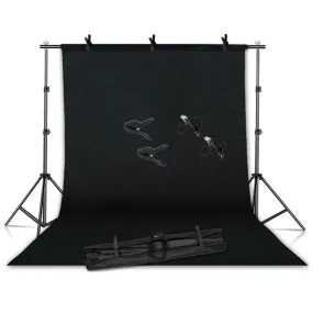 Backdrop Set for erotic photography with Black background