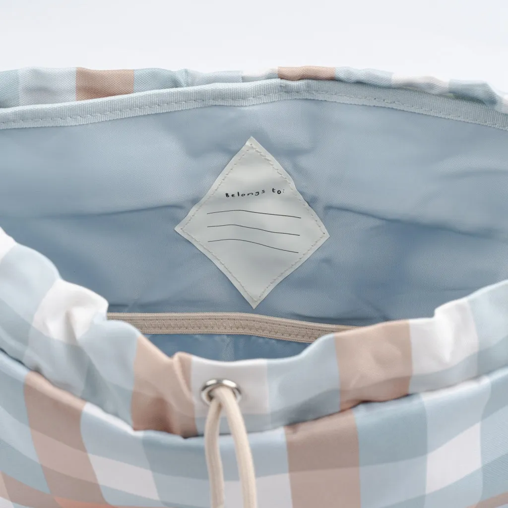 Backpack - Large - Cottage Blue Checks