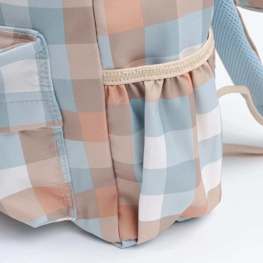 Backpack - Large - Cottage Blue Checks