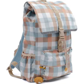 Backpack - Large - Cottage Blue Checks