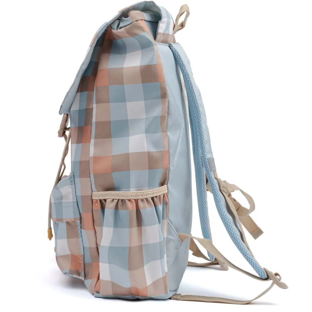 Backpack - Large - Cottage Blue Checks