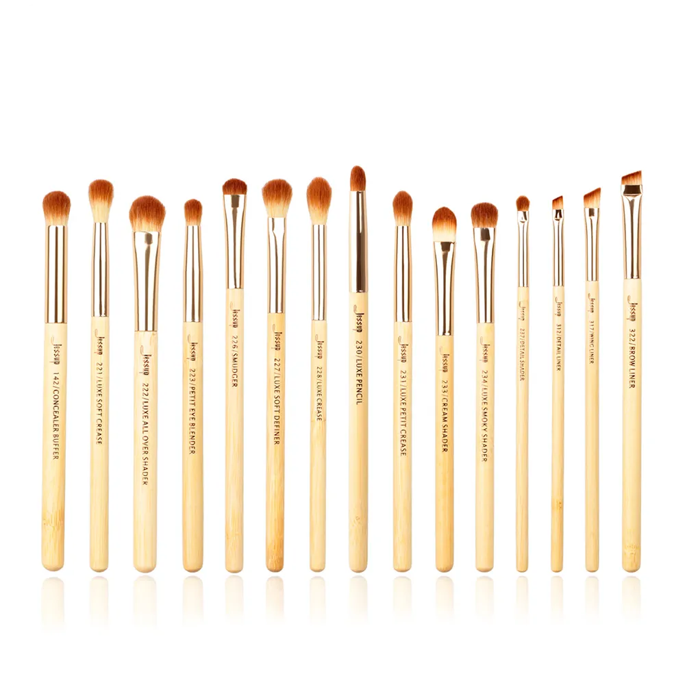 Bamboo Eyes Brushes Set 15Pcs T137