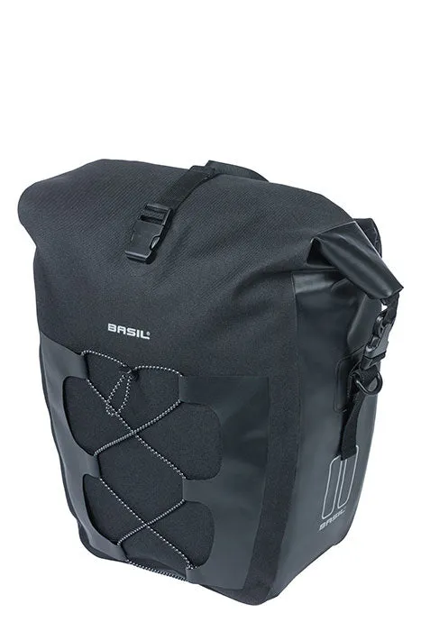 Basil Navigator Large Waterproof Single Bike Bag Black