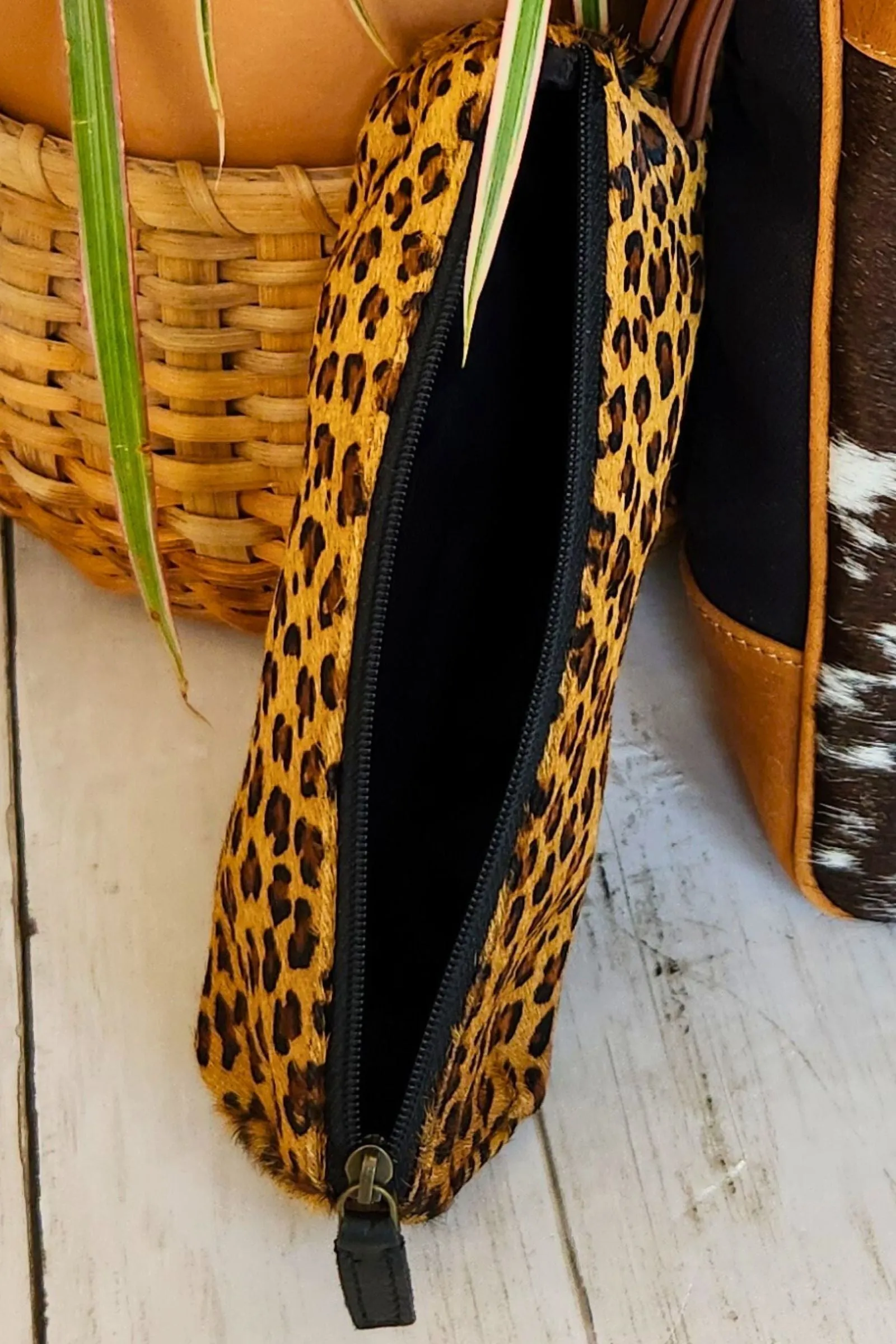 Beast Leopard Zipper Pouch