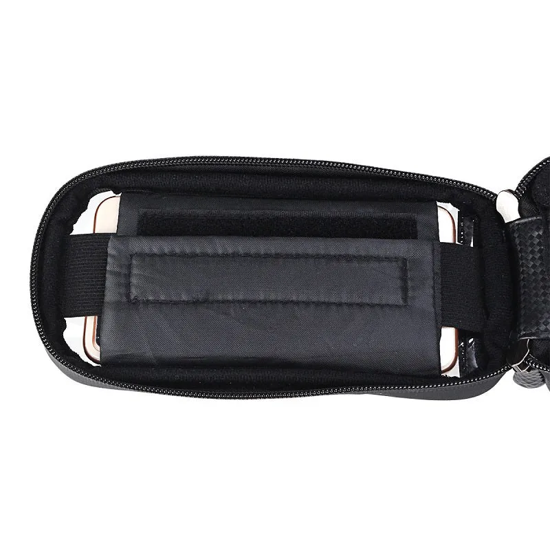 Bike Waterproof Phone Front Frame Bag Fit 6.5" Mountain Bike