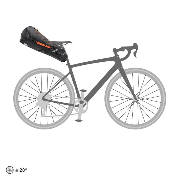 Bikepacking Seat Pack - 11L Black