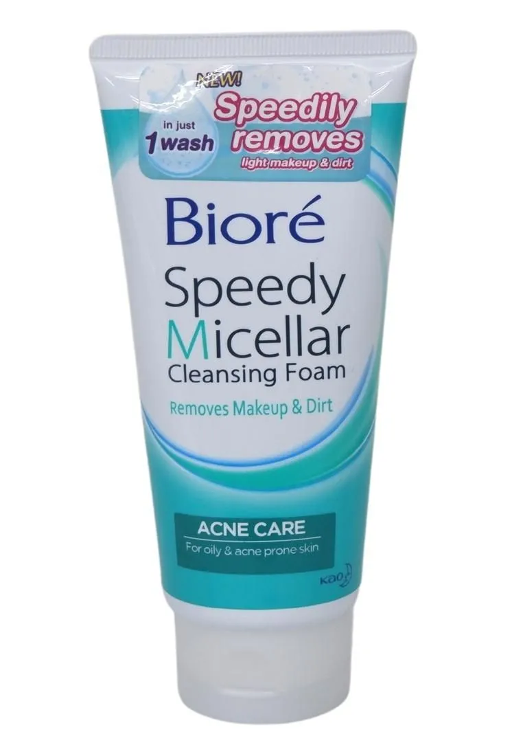 Biore Speedy Micellar Cleansing Foam Acne Care 90g