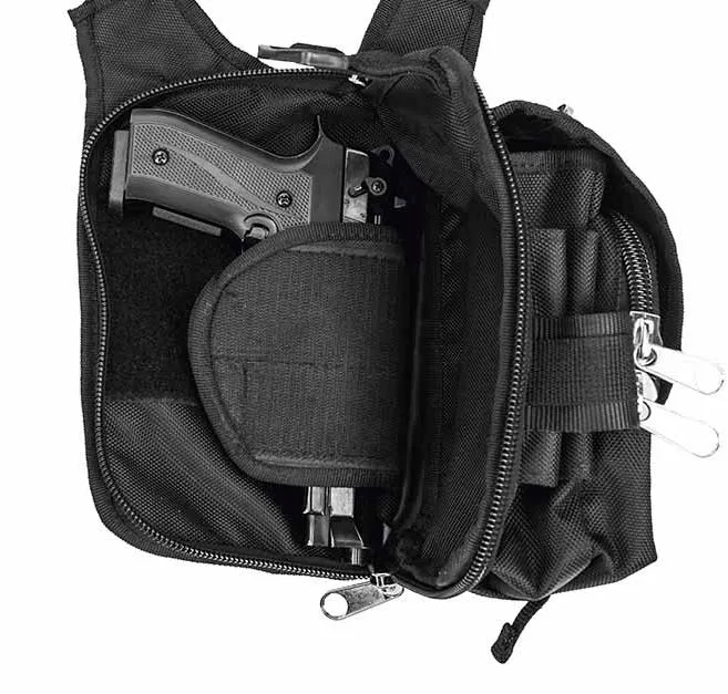 Black Multi-Purpose Functional Gun Carrying Bag