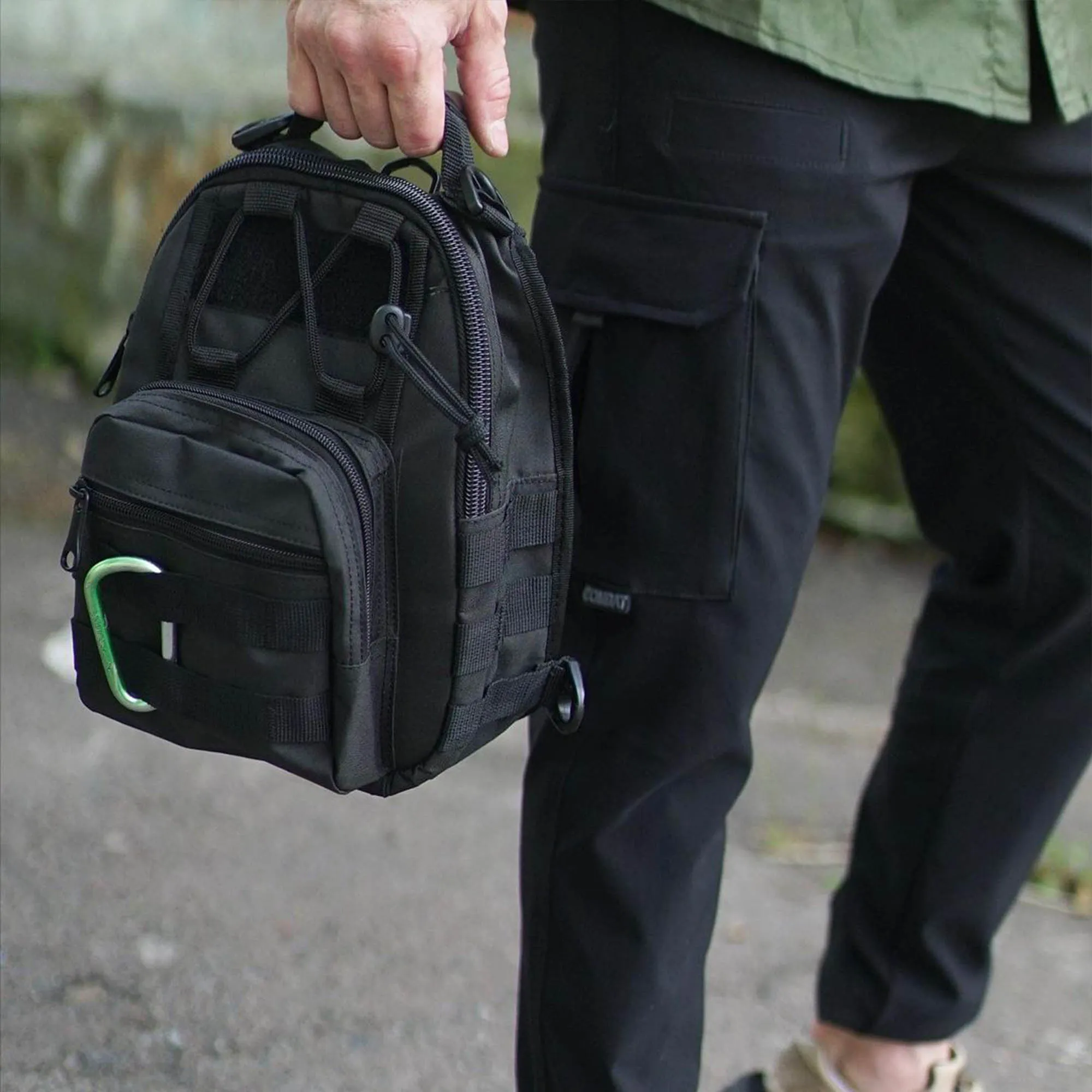 Black Multi-Purpose Functional Gun Carrying Bag