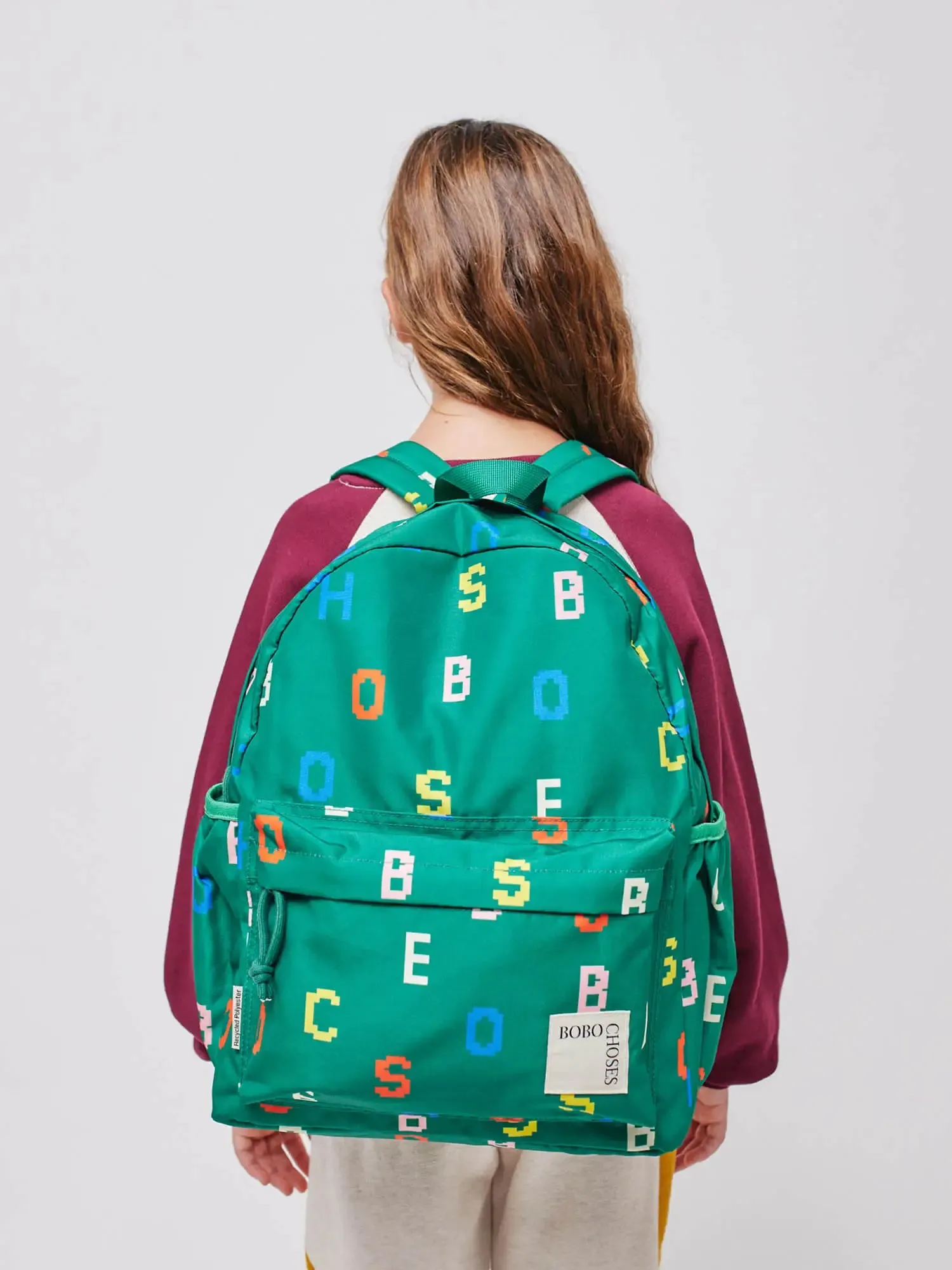 Bobo Pixel Letters all over backpack