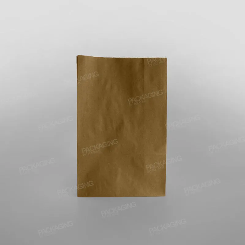 Brown Paper Grab Bag/ Take Away Bag, No Handles