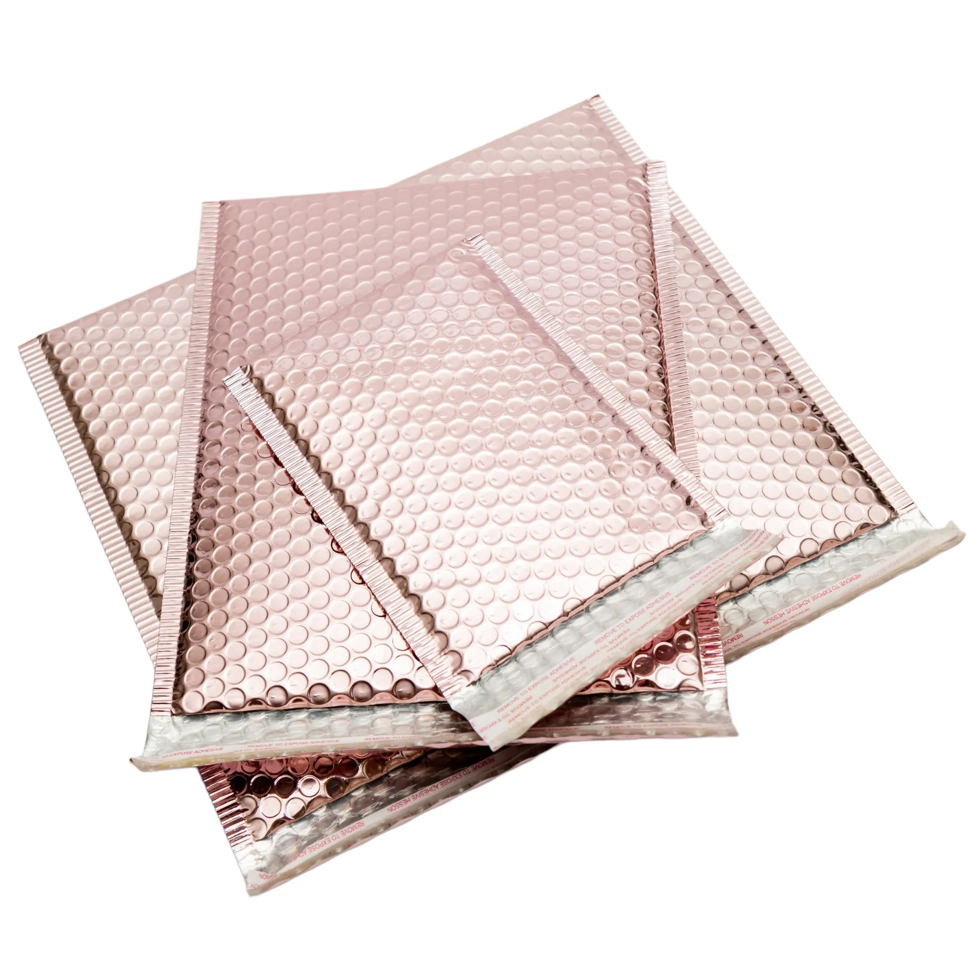 Bubble Pouch Mailer Bag Self-Seal Padded Envelope Rose Gold