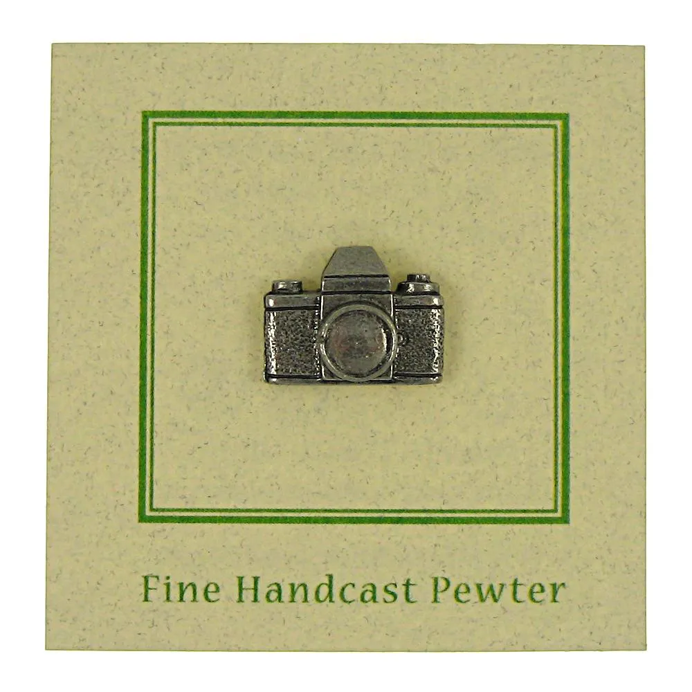 Camera Lapel Pin