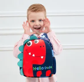 Cartoon Cute Children Kindergarten Dinosaur School Bag Kids Girl Boy