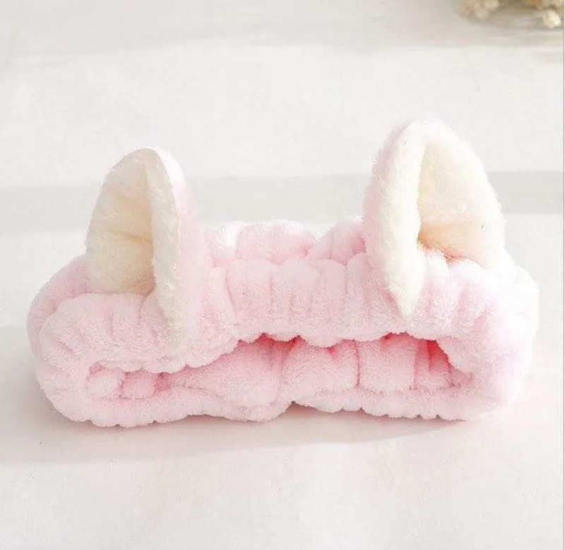 Cat Ears Headband -Makeup Headband Soft and Comfortable