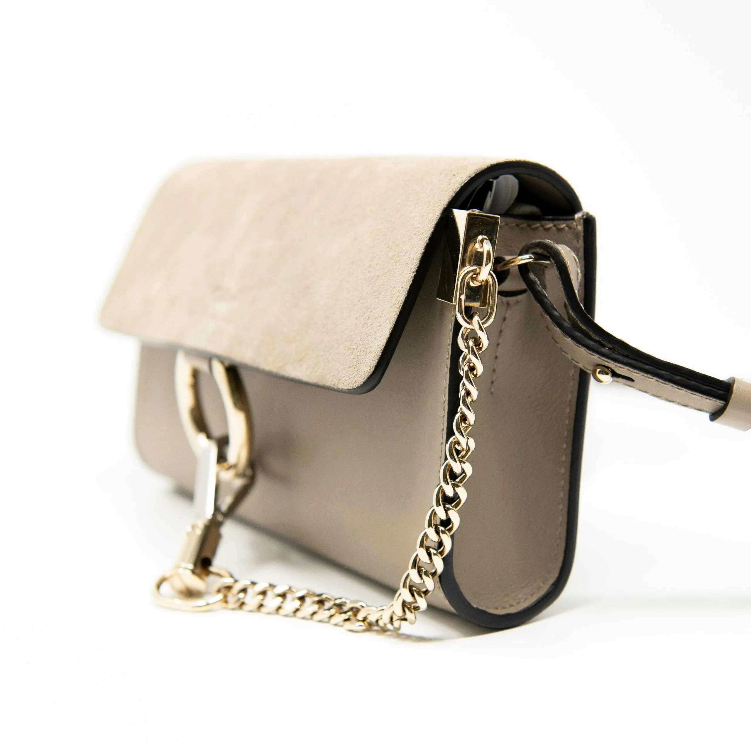 Chloe Grey Mini Faye Bag