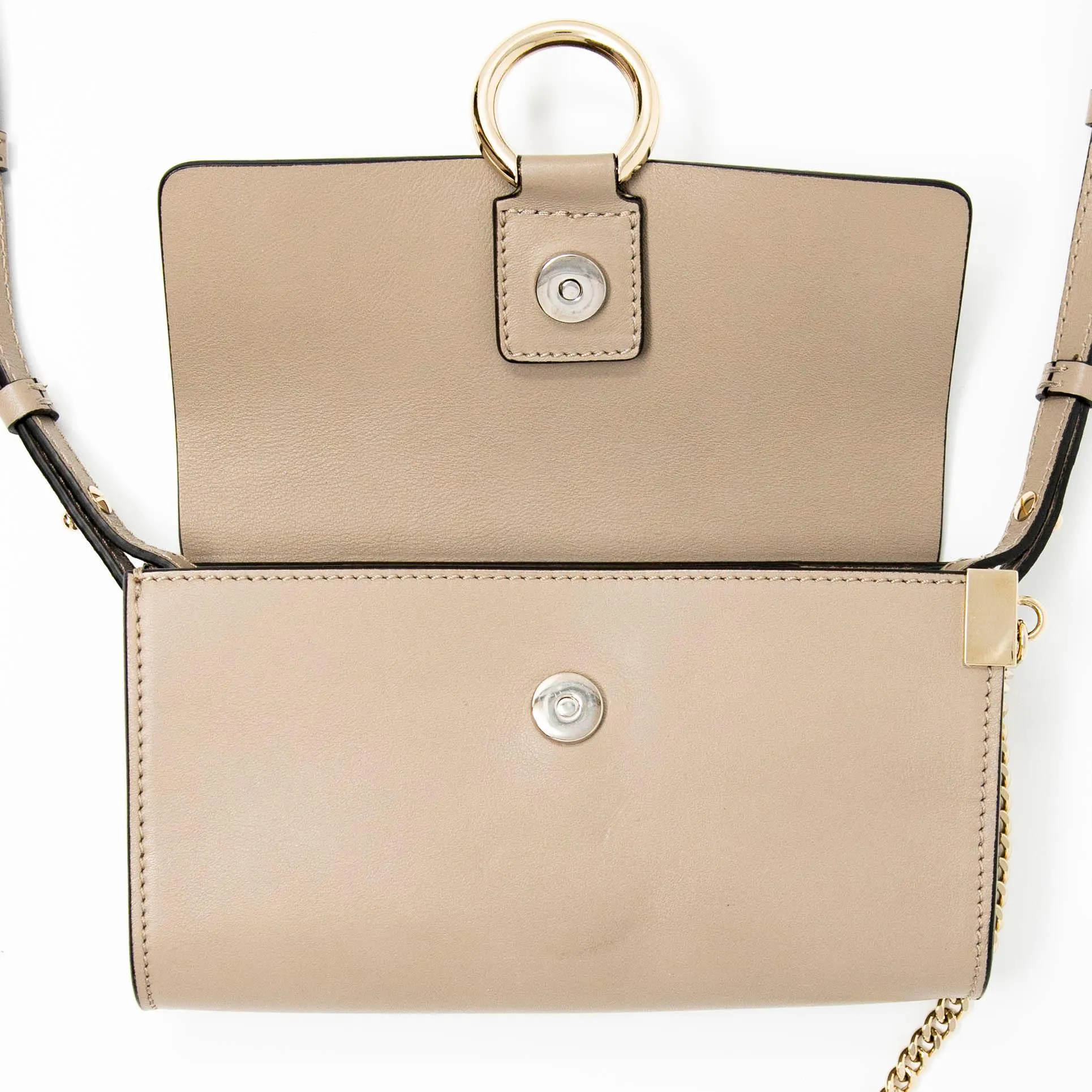 Chloe Grey Mini Faye Bag