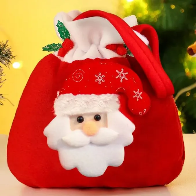 Christmas Gifts Bag Cute Gift Bag For Festival Package 23x20cm Style B