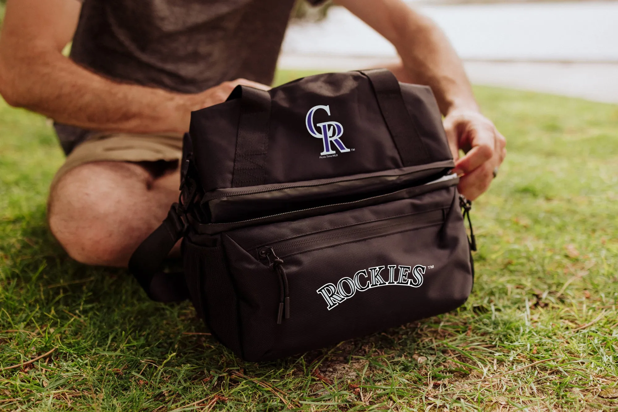 Colorado Rockies - Tarana Lunch Bag Cooler with Utensils