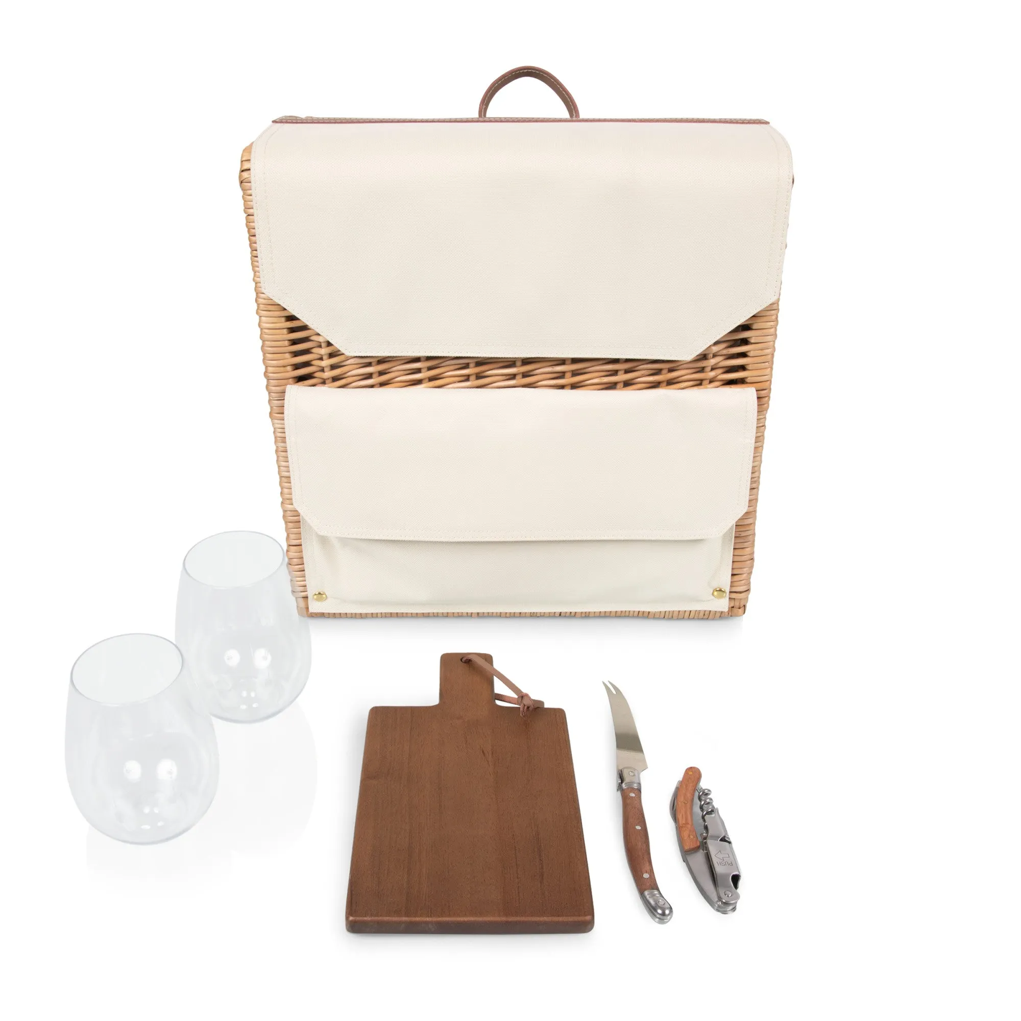 Corsica Grande Wine & Cheese Basket Backpack