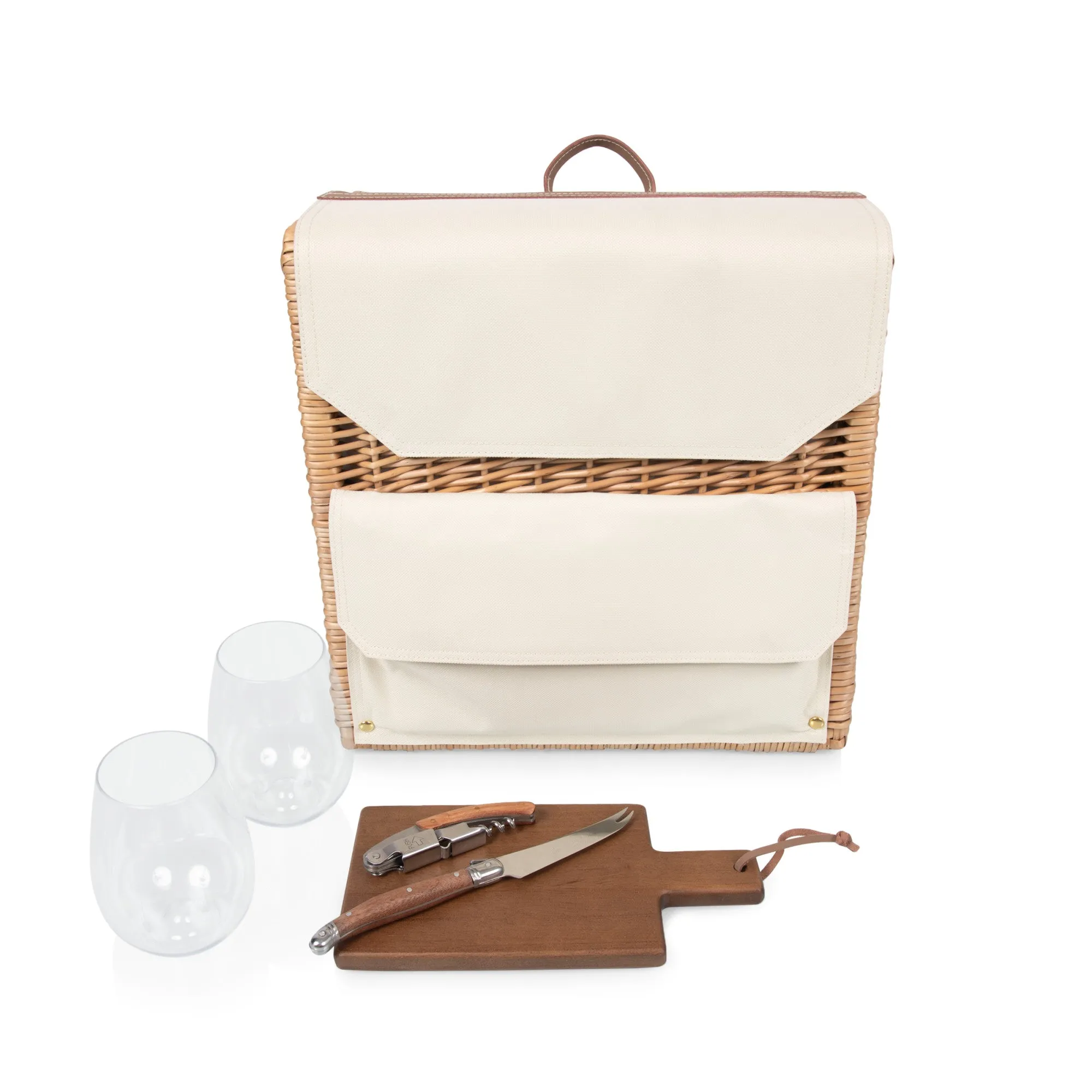 Corsica Grande Wine & Cheese Basket Backpack