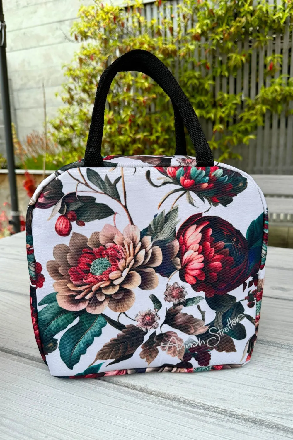 Cosmetic Insulated Travel Bag - Ataahua Floral