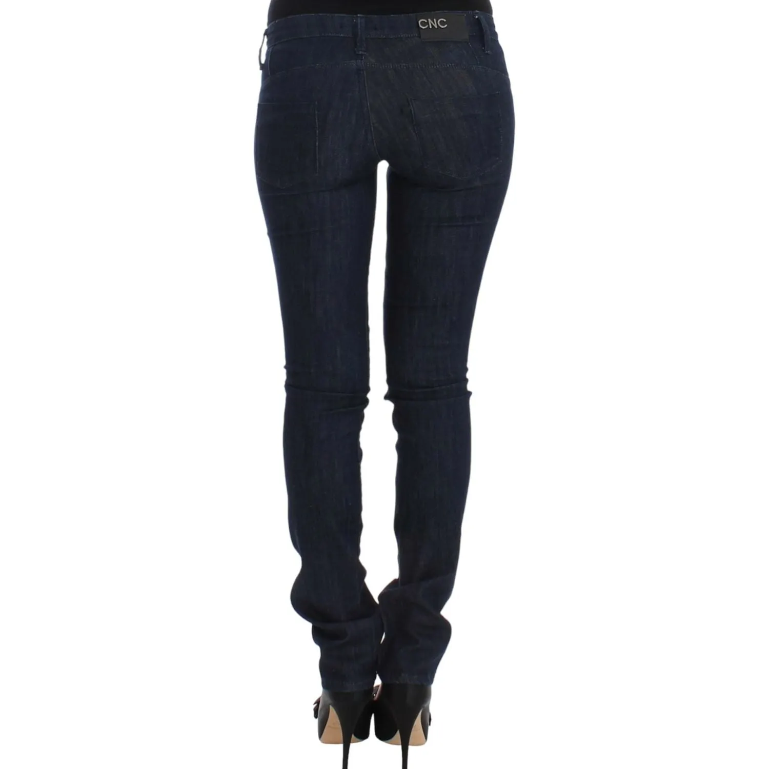 Costume National Chic Dark Blue Skinny Leg Jeans