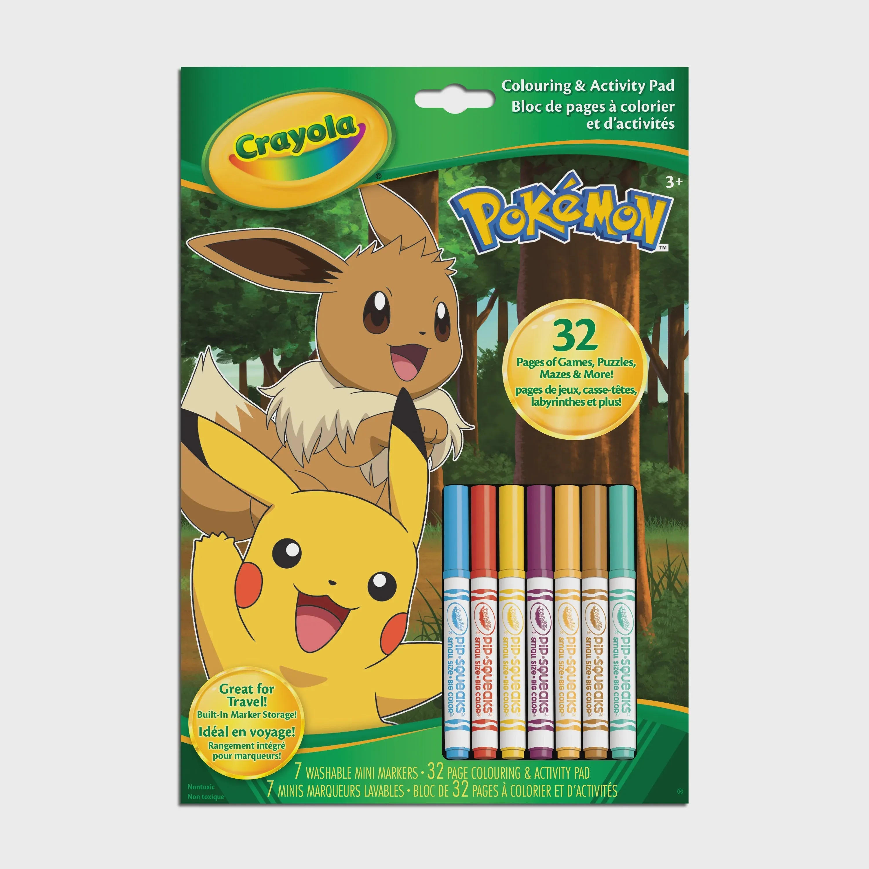 Crayola Pokemon Colouring & Activity Book