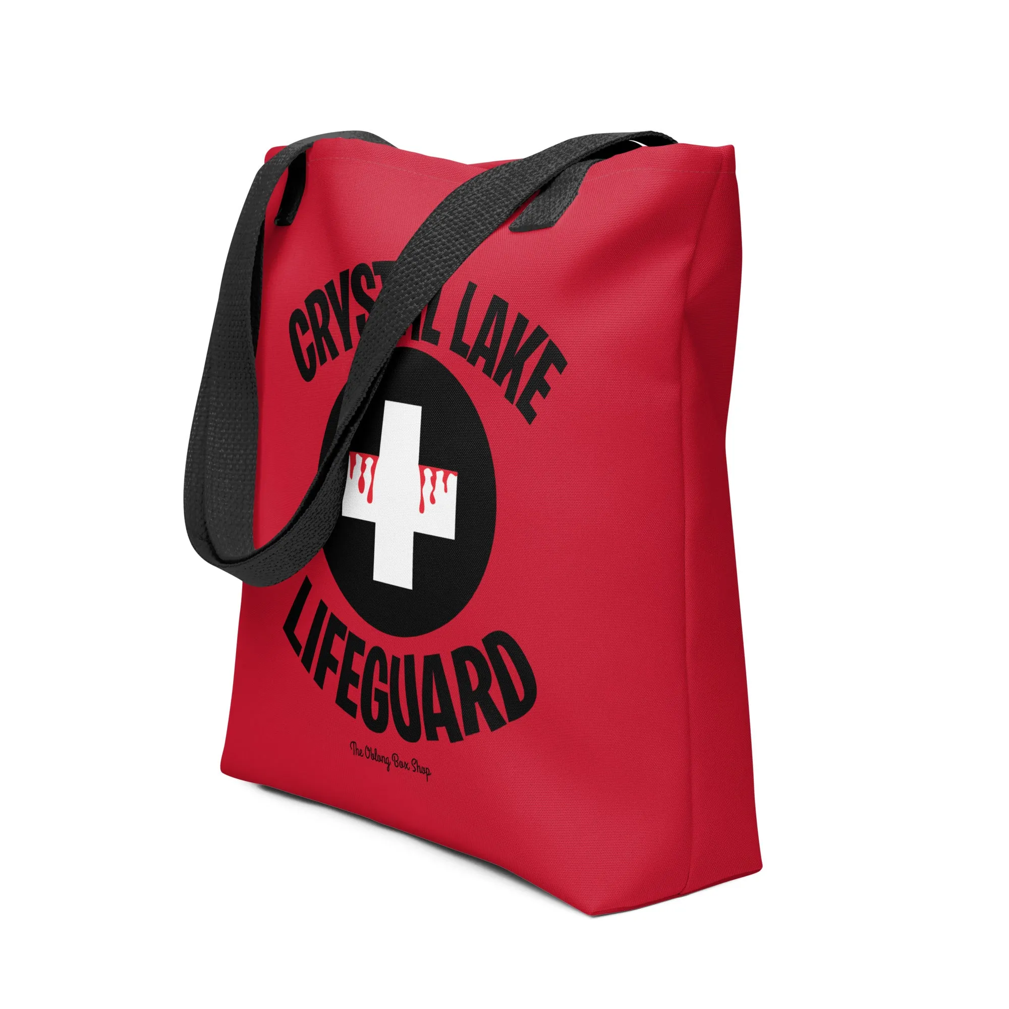 Crystal Lake Lifeguard Tote bag