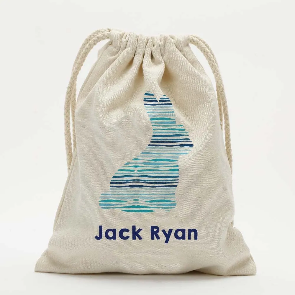 Custom Easter Egg Drawstring Sack